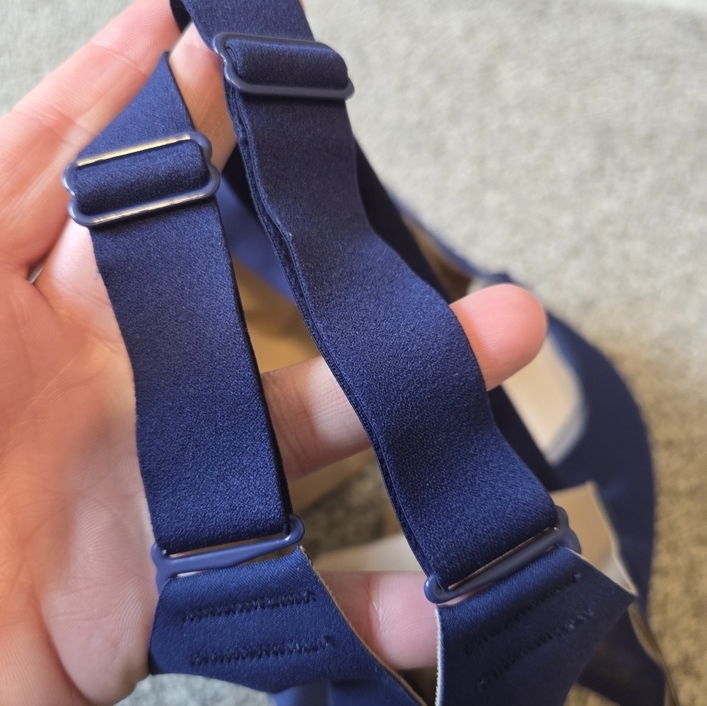 Honeylove Crossover Bra Navy 44 C/D - Picture 11 of 14